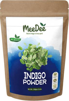 Meedee 100% Natural Indigo Powder For Skin Whitening Face, Skin & Hair Care