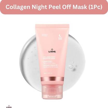 LORSHEL Collagen Night Peel Off Mask Collagen Wrapping Fix