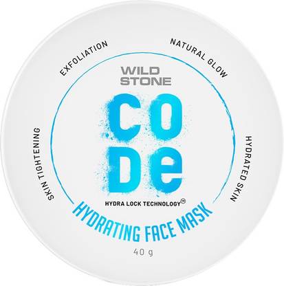 Wild Stone CODE Hydrating Face Mask For Men | Dead Skin Removal, Anti Acne & Oil Control|