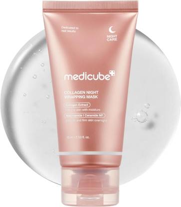 MiDenso Collagen Overnight Wrapping Peel Off Glowing Face Mask Pack (Pack of 1)