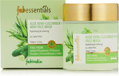 fabindia Aloe Vera Cucumber Mint Face Mask