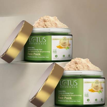 Lotus Botanicals MULTANI MITTI TURMERIC & ORANGE PEEL FACE PACK