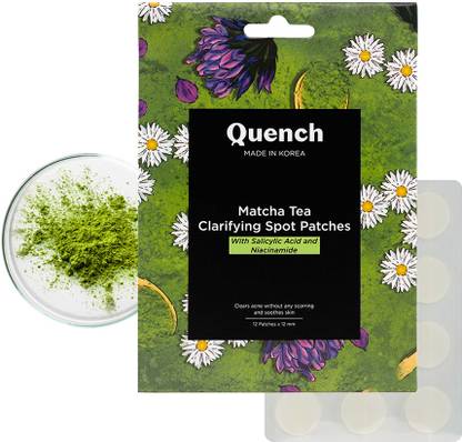Quench Matcha Tea Clarifying Acne Patches
