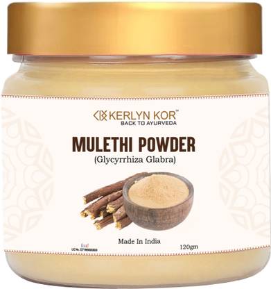 Kerlyn Kor Mulethi Powder ( Glycyrrhiza Powder ) -120 gm