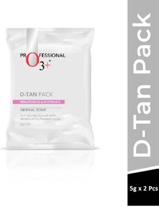 O3+ D-Tan Pack for Instant Skin Brightening and Lightening Benefits Infused