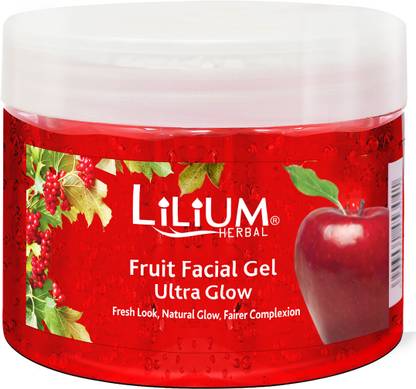 LILIUM Fruit Facial Gel for Fresh Look, Natural Glow, Fairer Complexion