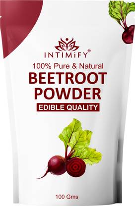 INTIMIFY 100% Pure Beetroot Powder For Skin, Lips & Hair Growth (Pack of 1)