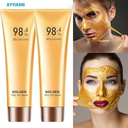 AYYIASHI Brightening Korean Gold Peel-Off Mask for Even Complexion