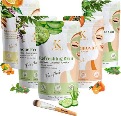 KIMAYRA Organic Face-Skin Care diant Skin (75G *5)