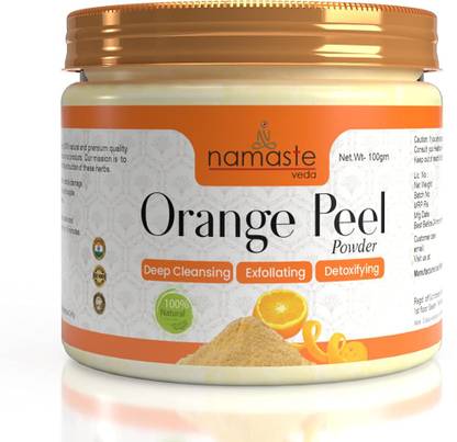 Namaste Veda orange peel powder deep cleansing & glowing skin for best result