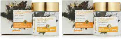 fabindia Charcoal Chamomile Face Pack,100ml x Pack of 2