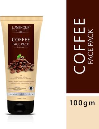 L'avenour Coffee Face Pack for Brightens Skin Tone, Reduce Wrinkles & Hyperpigmentation