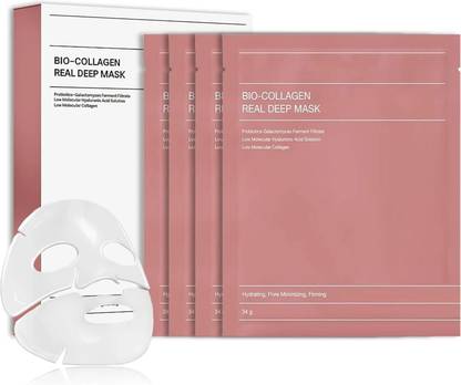 SHNMN Bio Collagen Overnight Face Mask Hydrating Hydrogel Pore Minimizing Elasticity