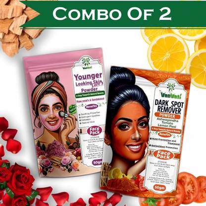 Vanvati Skin Lightening and Dark Spot Remover Combo – Face Skin Care Powder
