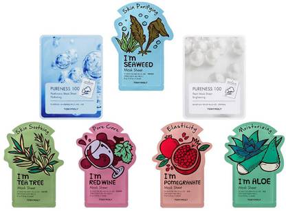 Tonymoly Best Of Masking Sheet Mask Set (Pack of 7)