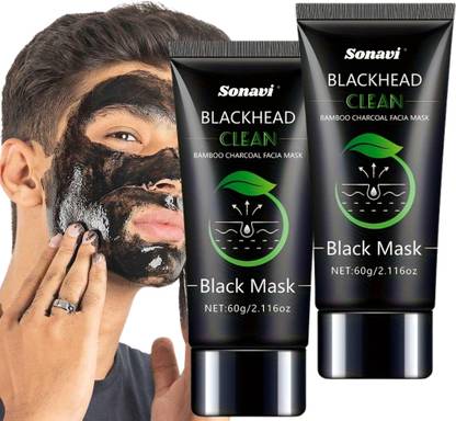 Sonavi Anti-Acne Deep Cleansing Blackhead Remover Charcoal Peel Off Mask