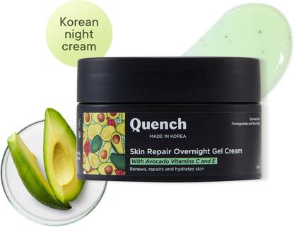 Quench Vitamin E Skin Repairing Night Cream to Visibly Reduce Fine Lines & Wrinkles