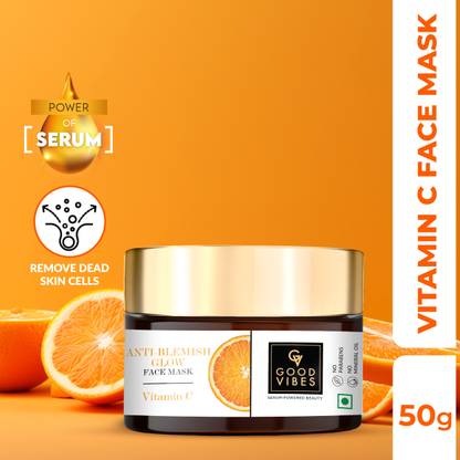 GOOD VIBES Anti Blemish Glow Face Mask Vitamin C with Power of Serum
