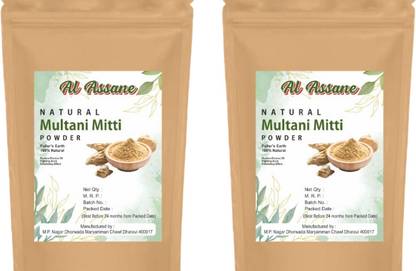 Al Assane Multani Mitti Powder For Face pack Combo Set 100% Natural