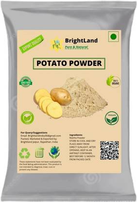 Brightland 100% Natural Potato Powder For Face Pack (Solanum Tuberosum)