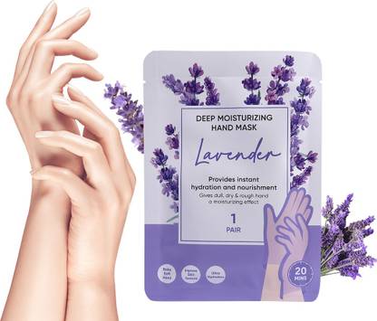 MINISO Hands Moisturizing Gloves,Hand Skin Repair Mask for Hand Spa,One pair,Lavender
