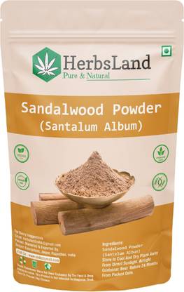 HerbsLand 100% Natural Sandalwood Powder