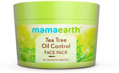 Mamaearth Tea Tree Oil Control Face Pack with Salicylic Acid for Normal to Oily Skin
