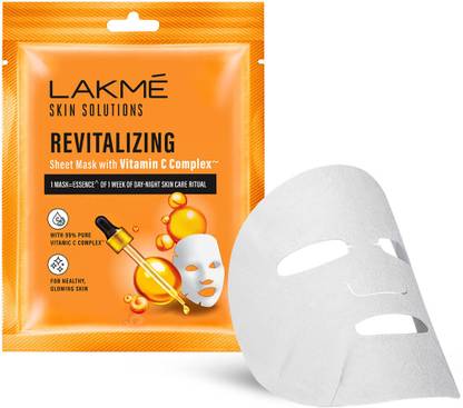 Lakmé Skin Solutions Sheet Mask Revitalizing with Vitamin C