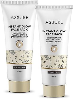ASSURE Instant Glow Face Pack 60g X 2
