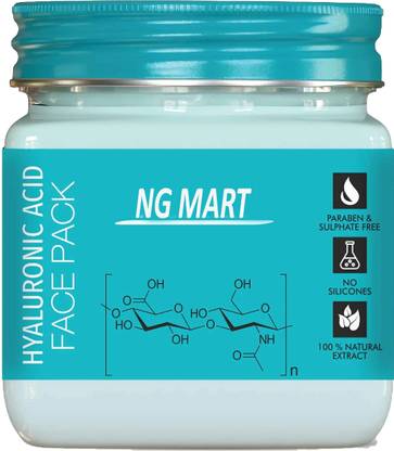 NG MART DR RSHL HYALURONIC FACE PACK FOR RADIANCE GLOWING & SMOOTH SKIN PACK OF380ml x 1