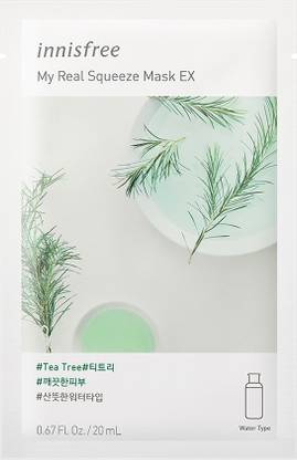 innisfree My Real Squeeze Mask-Tea Tree
