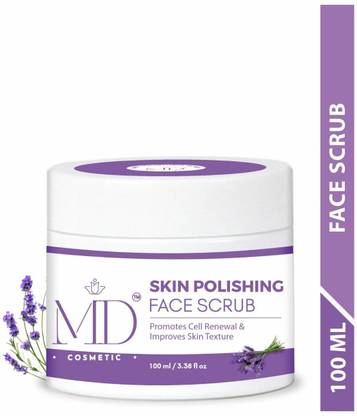 MD COSMETIC Skin Polishing Face Scrub (100 ML) – Promotes Cell Renewal, Exfoliates Dead Skin