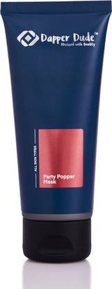 Dapper Dude Party Popper Mask for Anti Aging & Face Brightening cream for Men