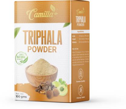 Camilla Triphala powder Pure And Natural Makes Skin Soft, Smooth With Vitamin C