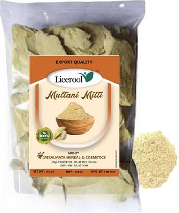 Licerool Organic Multani mitti stone Anti-marks & Spots Removal