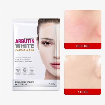 WOONGMI Face sheet mask for men women deep cleansing skin brightening serum mask