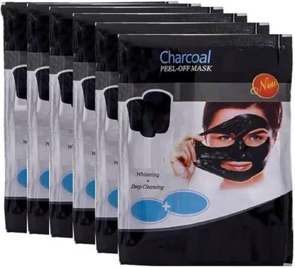 REIMICHI Best Charcoal Peel Off Face Mask Pouch Blackhead for men and women