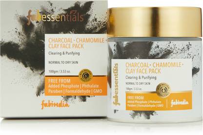 fabindia Charcoal Chamomile Face Pack