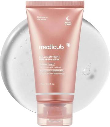 IMPACTSTRONG Medicub Collagen Night mask Overnight Wrapping Peel Off Facial Elasticity Care