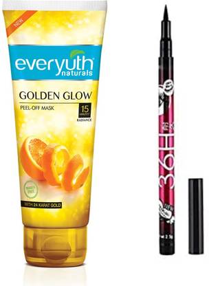 Everyuth Naturals Golden Glow Peel-off Maskl With 36H Waterproof