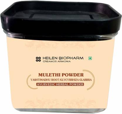 HEILEN BIOPHARM Mulethi Powder 200 gram Omorose Licorice/Yashtimadhu Root/Glycyrrhiza Glabra