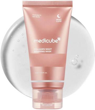 Medicube Collagen Overnight Wrapping Peel Off Facial Mask Pack 2.53oz