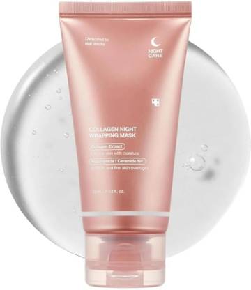 IMPACTSTRONG Collagen Night mask Medicub Overnight Wrapping Peel Off Facial Elasticity Care