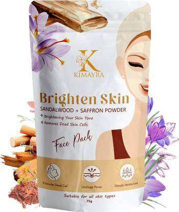 KIMAYRA Saffron Face Pack Powder Help in Fine Lines, Wrinkles, Pigmentation