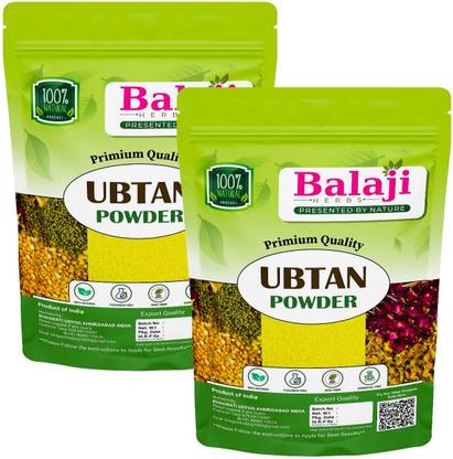BALAJI HERBS Ubtan Powder for skin Whitening & Glowing 100% BEST QUALITY PACK 2(100gX2)
