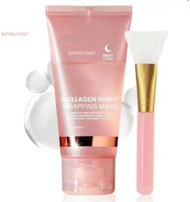 BIFRRUTANT Korean Collagen Night Wrapping Peel Off Mask with Glow Boost