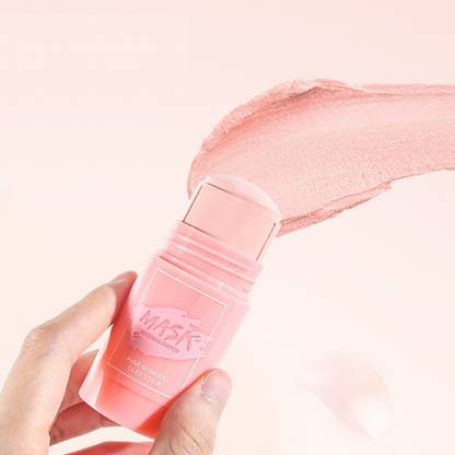 YAWI Pink Mask Stick, Blackhead Remover Mask, Pink Purifying Clay Stick Mask