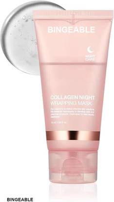 बिंजेबल Skin Elasticity Korean Collagen Night Wrapping Peel-Off Mask 90ml