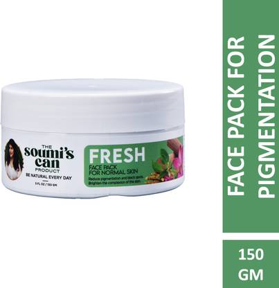 The Soumi's Can Product FRESH FACE PACK (FOR NORMAL SKIN) JAR