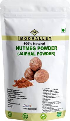 मूवैली JAIPHAL-NUTMEG-JAADHIKAI-MYRISTICA FRAGRANS-POWDER-50 GM